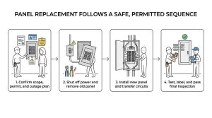Electrical Panel Replacement Procedure