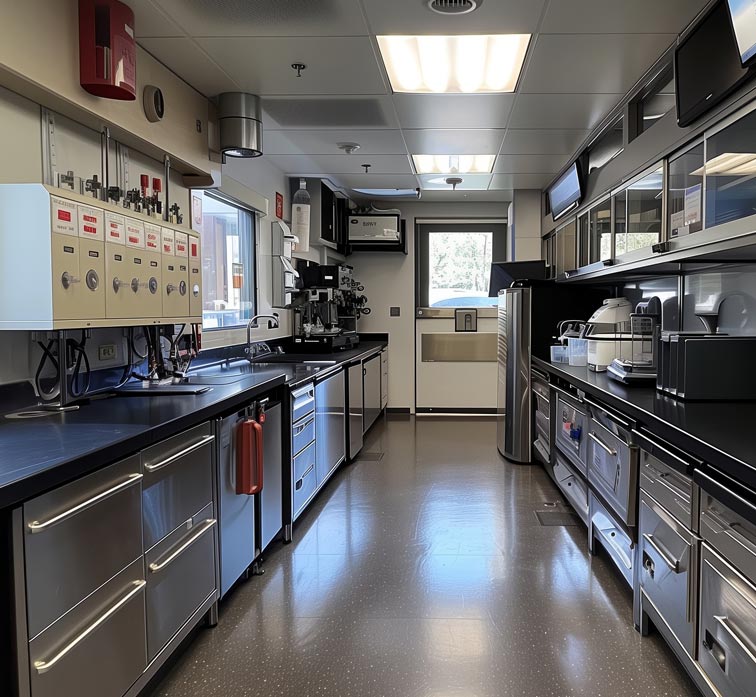 Commerical kitchen equipment installation and electrical work